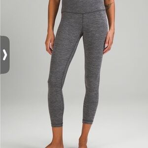 Lululemon align leggings-size 4-25” in heather grey-nwot